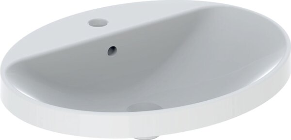 Geberit Variform lavoar 60x48 cm ovale încastrat alb luciu 500.725.01.2