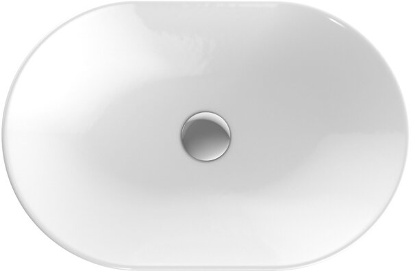 Geberit Variform lavoar 60x40 cm ovale încastrat alb luciu 500.730.01.2