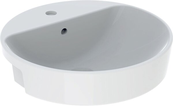 Geberit Variform lavoar 50x50 cm rotund încastrat alb luciu 500.782.01.2