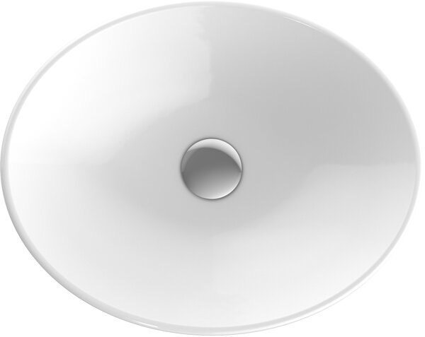 Geberit Variform lavoar 50x40 cm ovale încastrat alb luciu 500.711.01.2