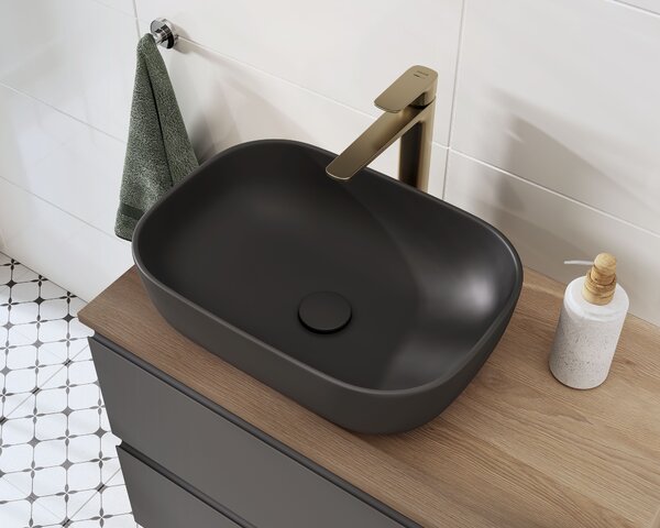 Cersanit Moduo dulap 79.5x44.7x57 cm sub chiuveta pe perete antracit S590-069-DSM
