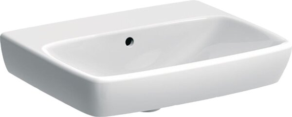 Geberit Selnova Square lavoar 55x44 cm dreptunghiular clasică alb luciu 500.291.01.7