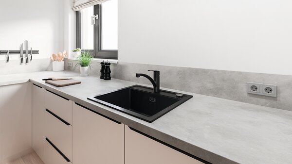 Grohe Start baterie bucătărie pe picior negru 324412432