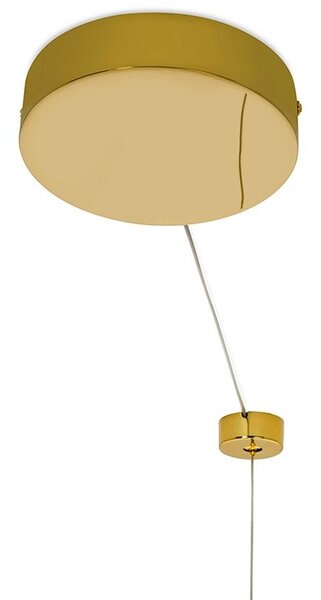 Moosee Ring Luxury lampă suspendată 1x60 W auriu MSE010100190