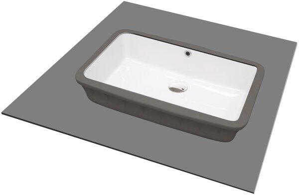 Deante Temisto lavoar 50x30 cm dreptunghiular alb CDT_6U5U