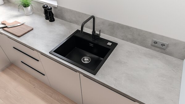 Grohe Start baterie bucătărie pe picior negru 304702430
