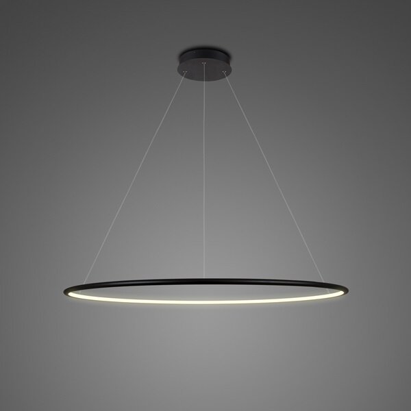 Altavola Design Ledowe Okręgi lampă suspendată 1x43 W negru LA073/P_80_in_3k_black