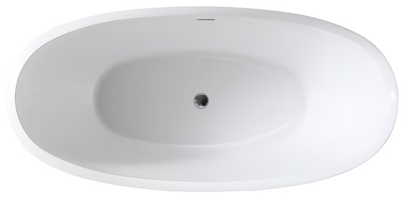 Hagser Anke cadă freestanding 170x80 cm ovală alb HGR13000012