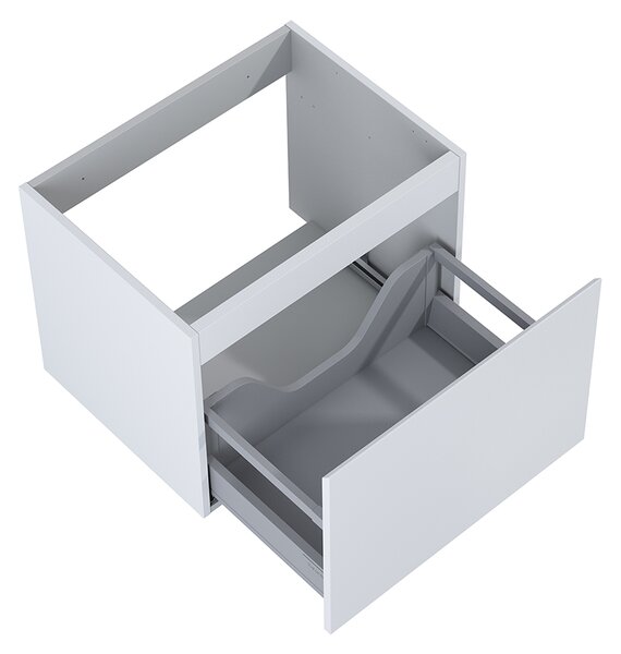 Oltens Vernal dulap 60x45.6x47 cm sub chiuveta pe perete gri 60013700