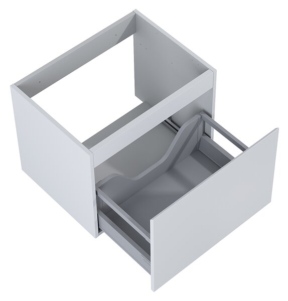 Oltens Vernal dulap 60x45.6x47 cm sub chiuveta pe perete gri 60013700