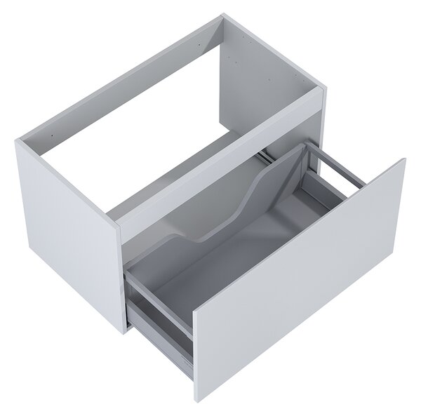 Oltens Vernal dulap 80x45.6x47 cm sub chiuveta pe perete gri 60014700