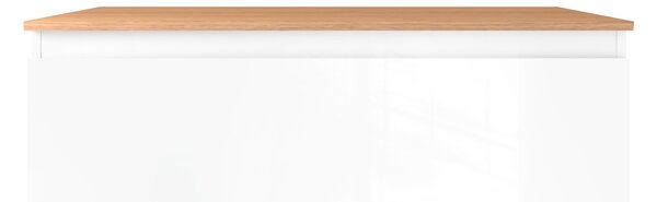 Oltens Vernal dulap 100x45.6x47 cm sub chiuveta pe perete alb 60015000
