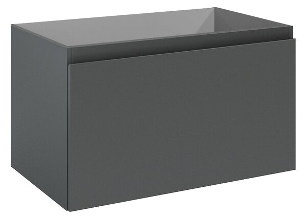 Oltens Vernal dulap 80x45.6x47 cm sub chiuveta pe perete grafit 60014400