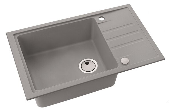 Alveus Intermezzo chiuvetă din granit 78x48 cm gri/grafit/onix 1313081