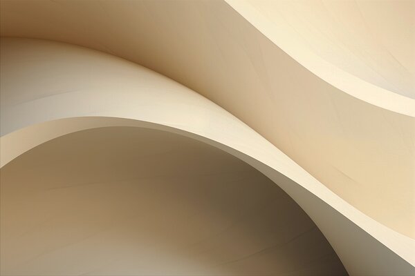 Tapet abstracție, valuri, curbe moi, bej, neted, linii, modern, Fototapet Abstract, w04217 : Uwalls.ro