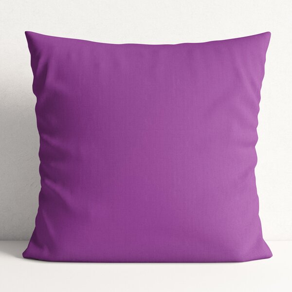 Goldea față de pernă din bumbac - violet 30 x 50 cm