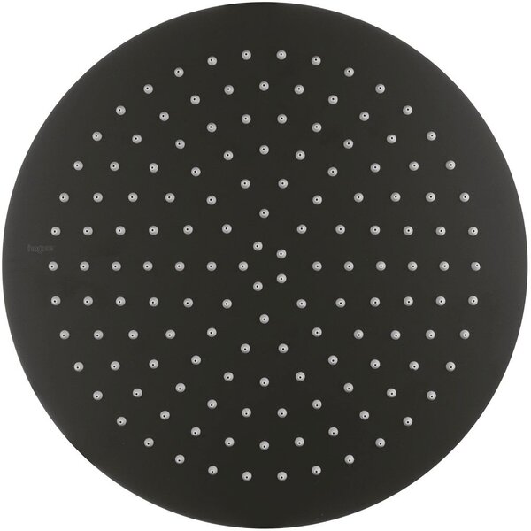 Hagser Mila cap de duș 30x30 cm rotund negru HGR27000037