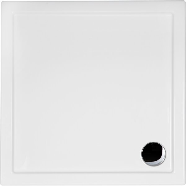 Oltens Vindel cădiță de duș pătrată 80x80 cm alb 17003000