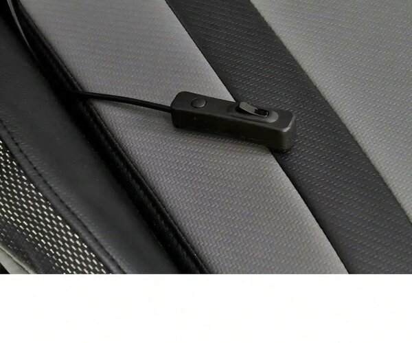 Scaun gaming FACTOR, negru/gri/verde, piele ecologica/material textil