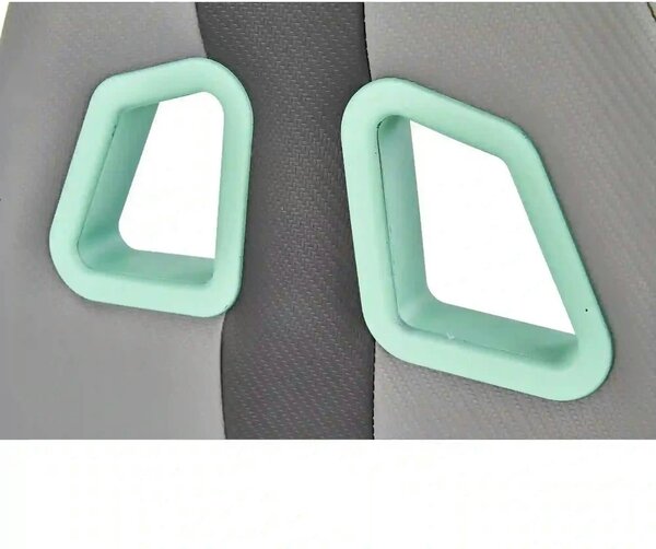 Scaun gaming FACTOR, negru/gri/verde, piele ecologica/material textil