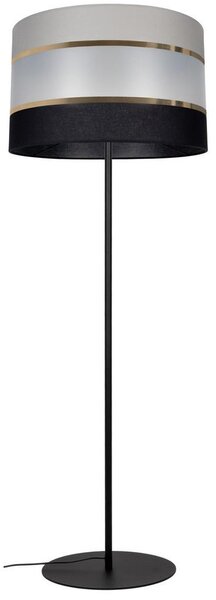 Lampadar CORAL 1xE27/60W/230V neagră/gri