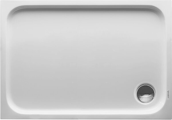 Duravit D-Code cădiță de duș dreptunghiulară 100x70 cm alb 720093000000000