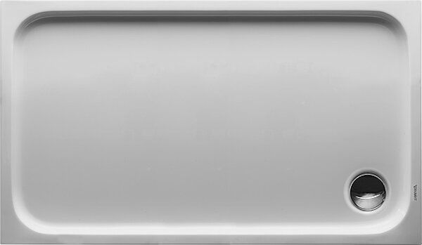 Duravit D-Code cădiță de duș dreptunghiulară 120x70 cm alb 720094000000000