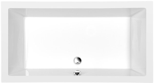 Polysan Deep cădiță de duș dreptunghiulară 100x90 cm alb 72340