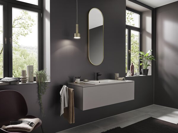 Hansgrohe Talis E baterie lavoar stativ negru 71714670