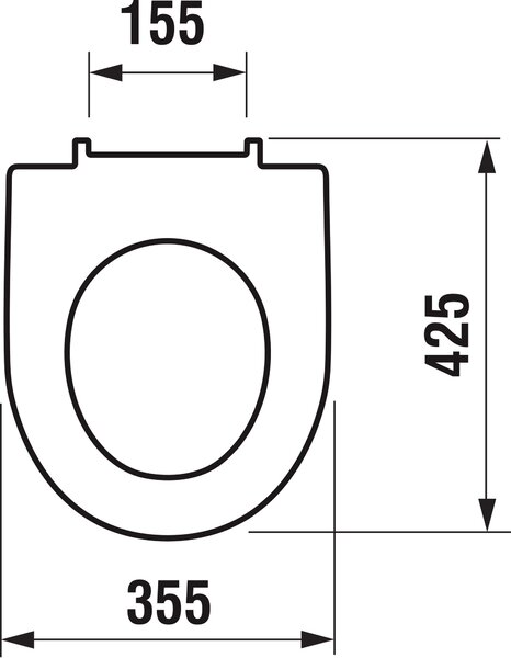 Jika Lyra Plus capac wc alb H8933843000631