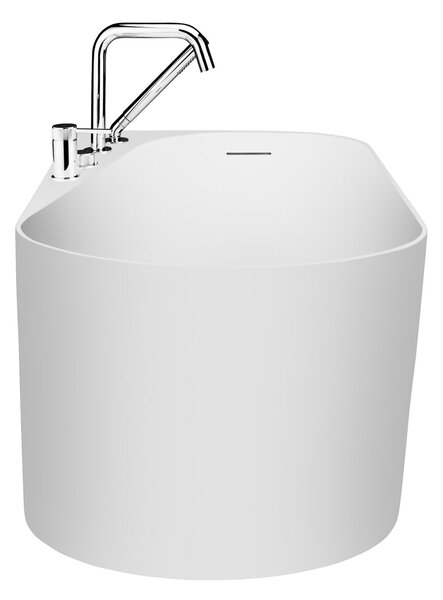 Ksuro 04 cadă freestanding 170x80 cm ovală alb 32007000