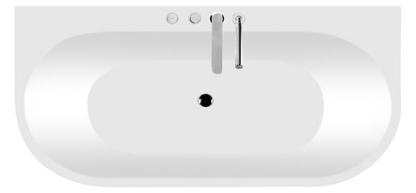 Ksuro 03 cadă de perete 170x80 cm ovală alb 32005000