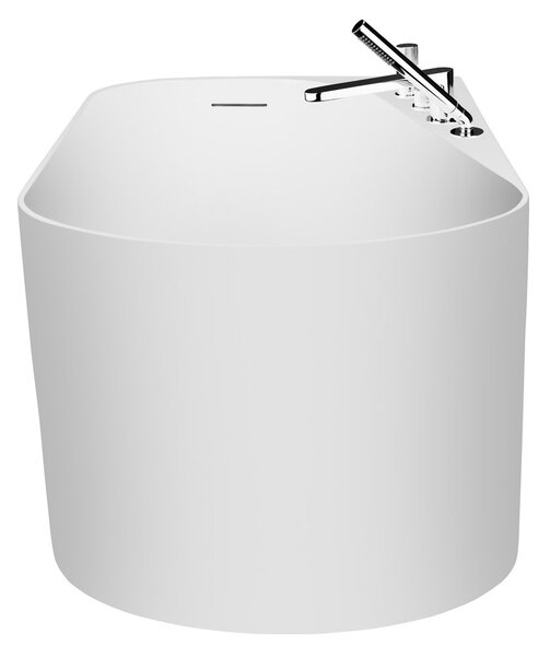 Ksuro 04 cadă freestanding 170x78 cm ovală alb 32008000