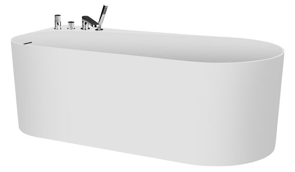 Ksuro 04 cadă freestanding 170x78 cm ovală alb 32008000