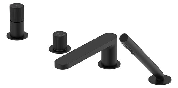 Ksuro 02 baterie cadă-duș cadă negru 13004030