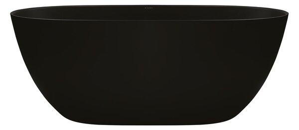 Ksuro 02 cadă freestanding 160x74 cm ovală negru 32003030