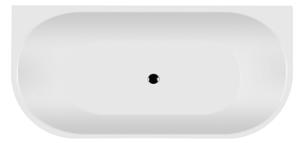 Ksuro 03 cadă de perete 170x80 cm ovală alb 32004000