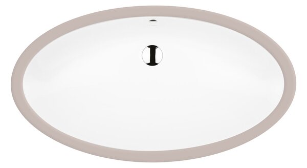 Ksuro 110 lavoar 68x34 cm ovale sub blat alb luciu 20015000