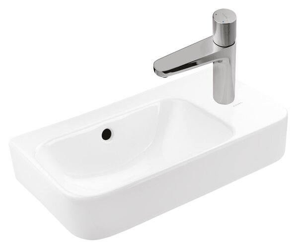Ksuro 107 lavoar 45x26 cm dreptunghiular de blat alb luciu 21004000