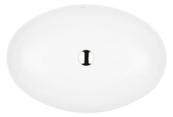 Ksuro 102 lavoar 61.5x41.5 cm ovale de blat alb luciu 20006000