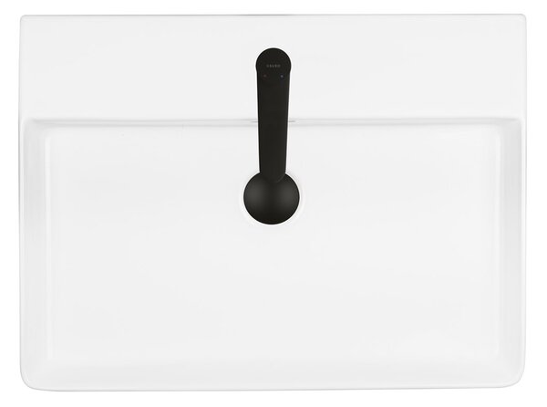 Ksuro 100 lavoar 59x43.5 cm dreptunghiular de blat alb luciu 21000000