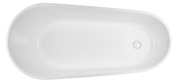 Ksuro 01 cadă freestanding 158.6x73.3 cm ovală alb 32000000