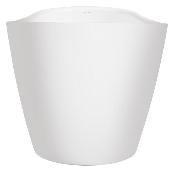 Ksuro 01 cadă freestanding 158.6x73.3 cm ovală alb 32000000