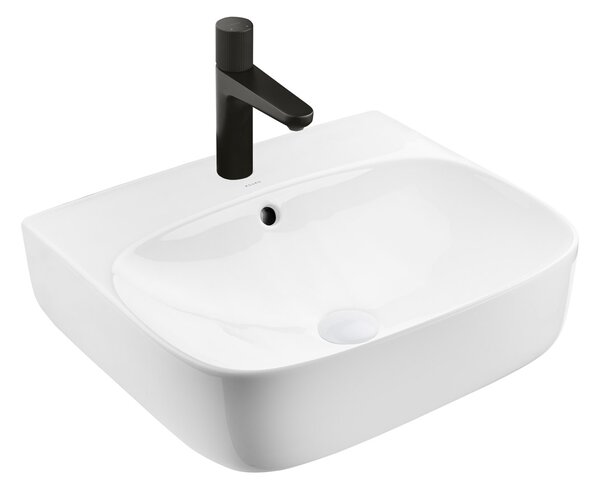 Ksuro 107 lavoar 50x44.5 cm dreptunghiular de blat alb luciu 21002000