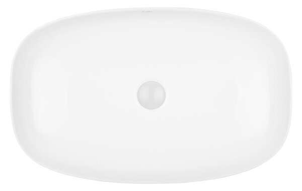 Ksuro 103 lavoar 60x38 cm dreptunghiular de blat alb luciu 20009000