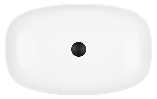 Ksuro 103 lavoar 60x38 cm dreptunghiular de blat alb luciu 20009000