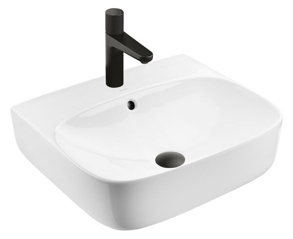 Ksuro 107 lavoar 50x44.5 cm dreptunghiular de blat alb luciu 21002000