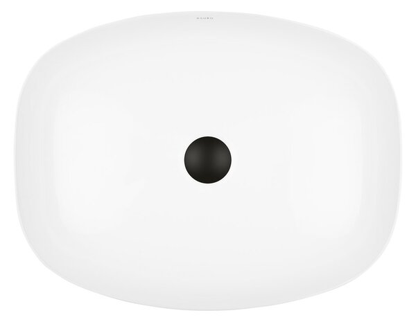 Ksuro 103 lavoar 49.5x38.5 cm dreptunghiular de blat alb luciu 20008000