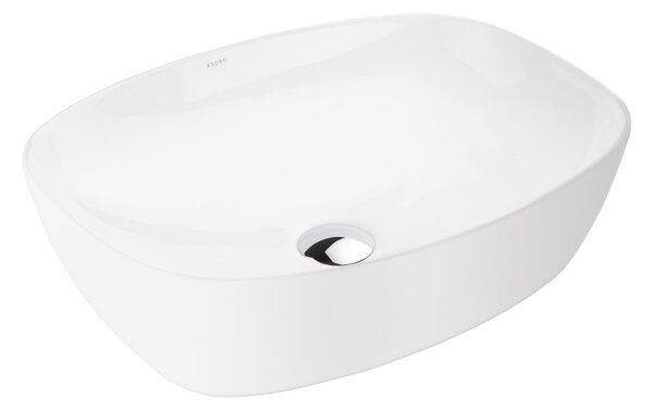 Ksuro 103 lavoar 49.5x38.5 cm dreptunghiular de blat alb luciu 20008000