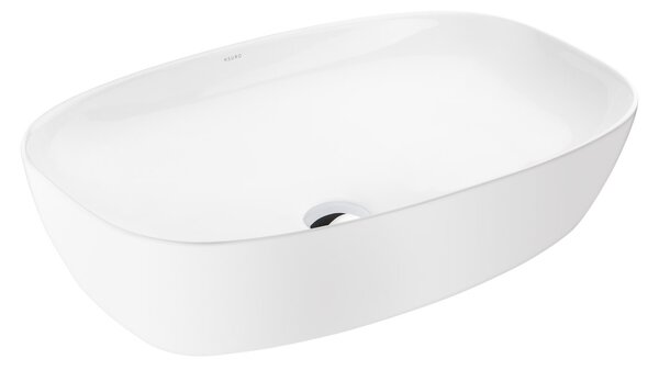 Ksuro 103 lavoar 60x38 cm dreptunghiular de blat alb luciu 20009000